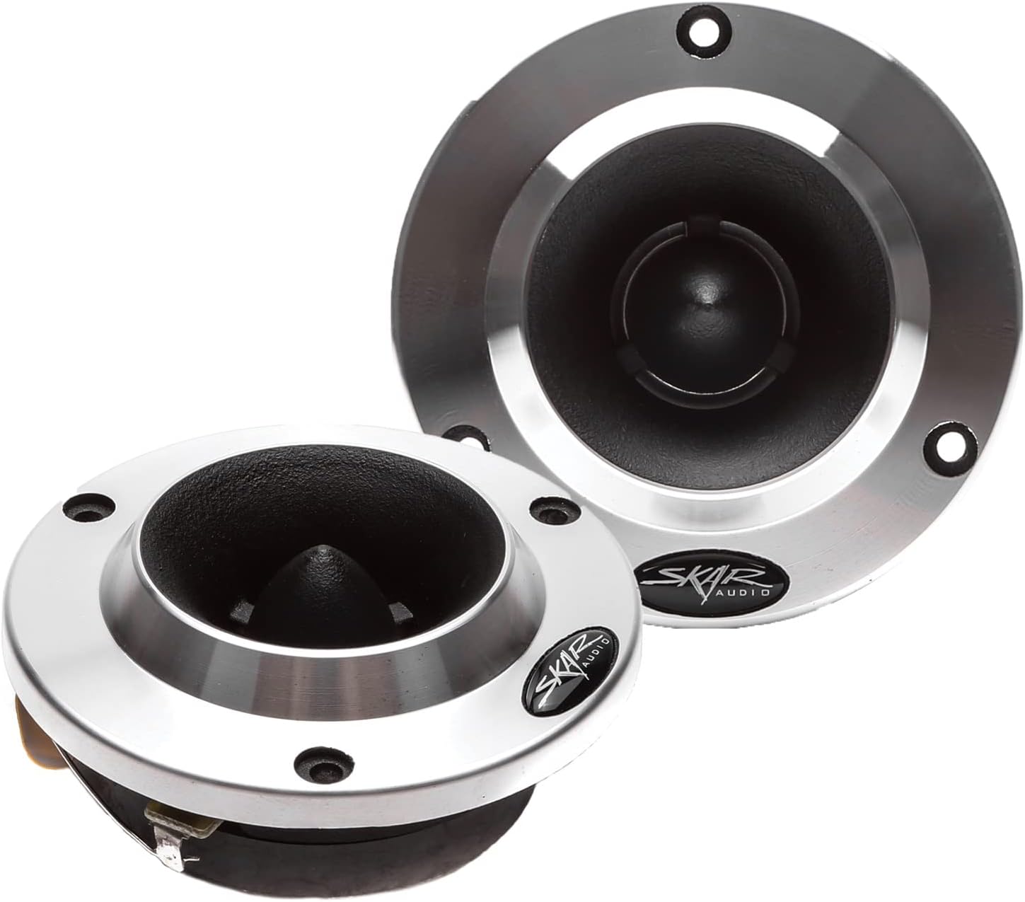 Skar Audio VX200-ST 1.8-Inch 400 Watt High Compression Aluminum Bullet Super Tweeters, Pair