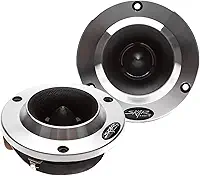 Skar Audio VX200-ST 1,8" 400 Watt Bala de Alumínio de Alta Compressão Super Tweeters, Par