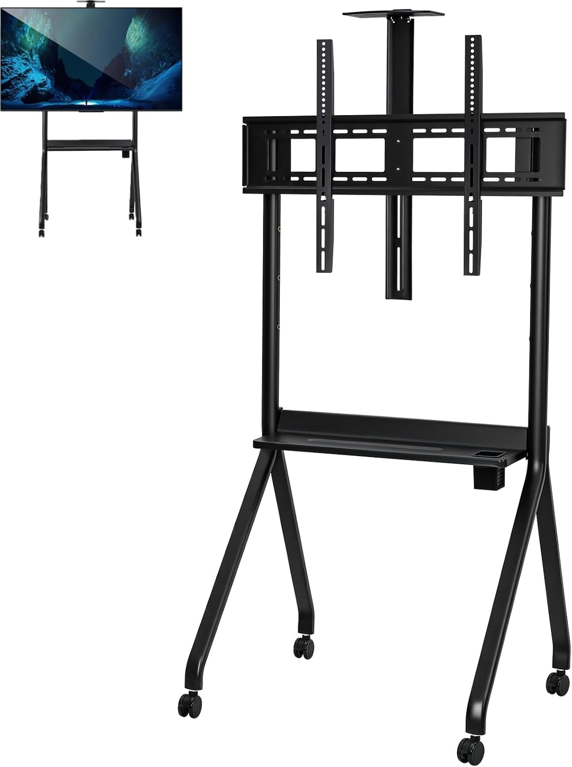 Soporte Móvil Universal para Pantallas 42-86 Pulgadas