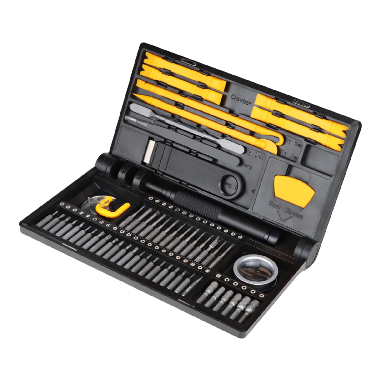 Tsophreniq Handheld Screwdriver, 69 In 1 Cordless Kits, Precisions Handheld With Bits Precisions Set