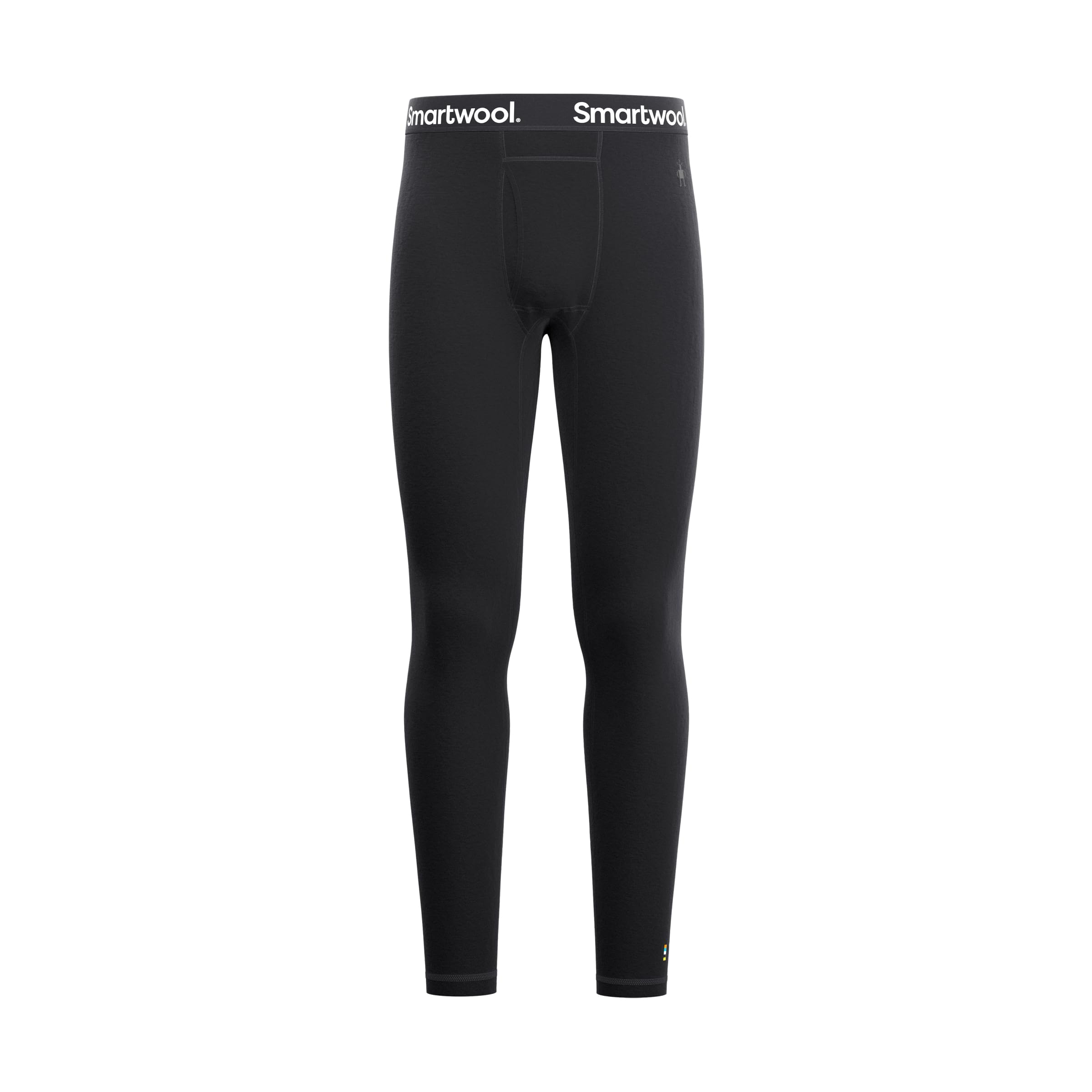 Smartwool Classic Baselayer Men's Thermal Leggings, Merino Wool Bottoms, Long Johns & Thermal Trousers, Running Tights & Ski Pants Base Layer, Breathable Natural Men's Clothing - Black, L