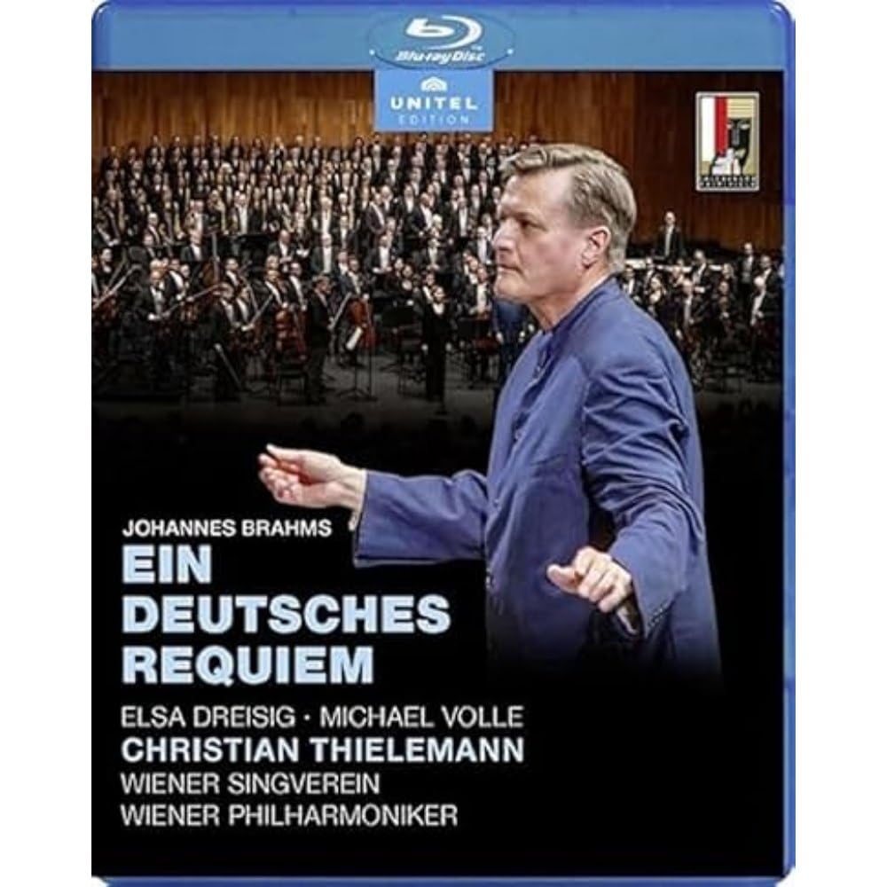 Christian Thielemann conducts Johannes Brahms: Ein Deutsches Requiem [Blu-ray] [Region Free] [NTSC]