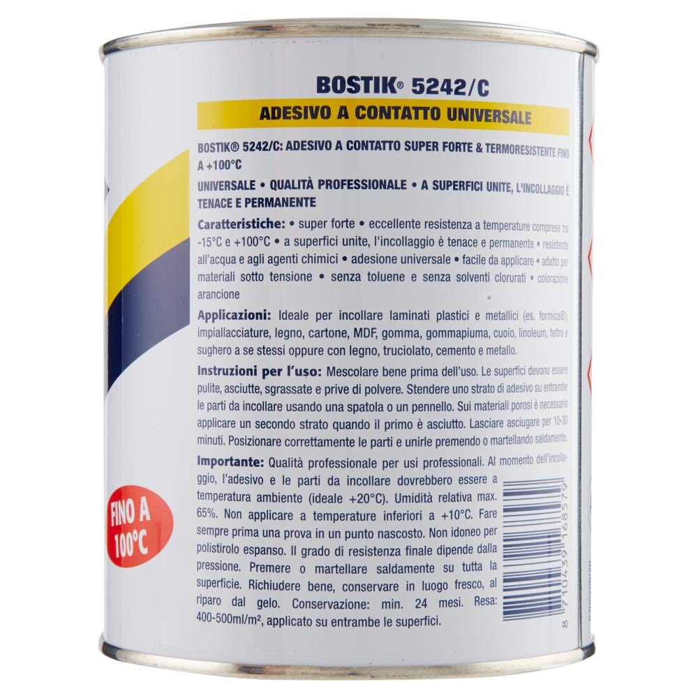 Bostik 10916 5242 ML.850, Arancione