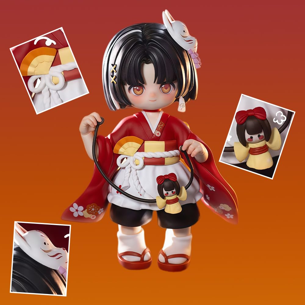 niannyyhouse Blind Box Figur, PVC-Sammelpuppen, Heart's Critical Point Serie, Sammlerstück-Ornamente (6 Stück)