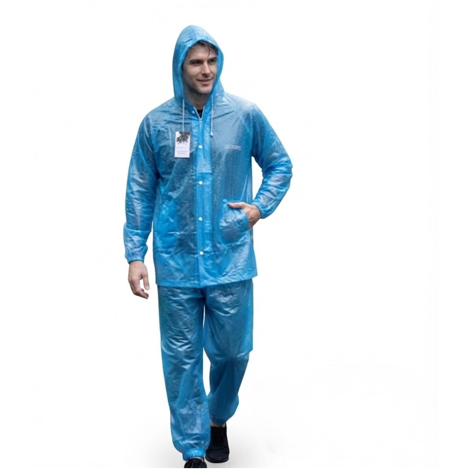 drumstone Unisex Waterproof Raincoat with Hood, Full Sleeve Lightweight Rain Wear for Men, Women, Boys & Girls, Durable Protection for Travel, Hiking, Camping & Daily Outdoor Use-picture-15