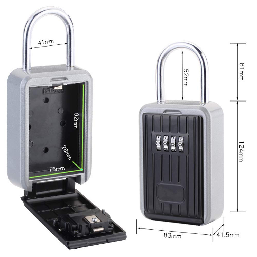 Amazon.co.jp: Odowalker キーロックボックス 安全なキーボックス