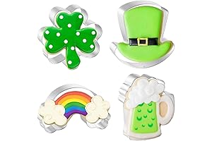Shamrock Cookie Cutters for St. Patrick's Day Festivities