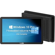 7" Industrial Panel PC Embedded IP65 Capacitive Touchscreen HMI