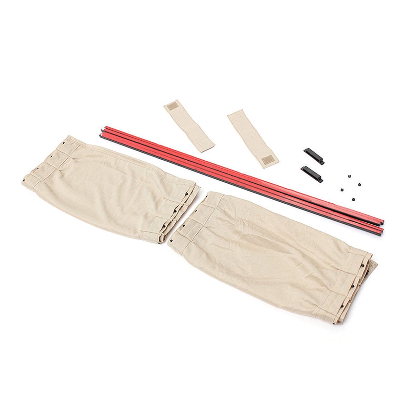 Fangfang TRUSTTWO 2pcs Luxury Beige. VIP. Auto Van. SUV. Tende per finestre Visiera Parasole Universale 50 * 47cm Accessori per Tende per Auto