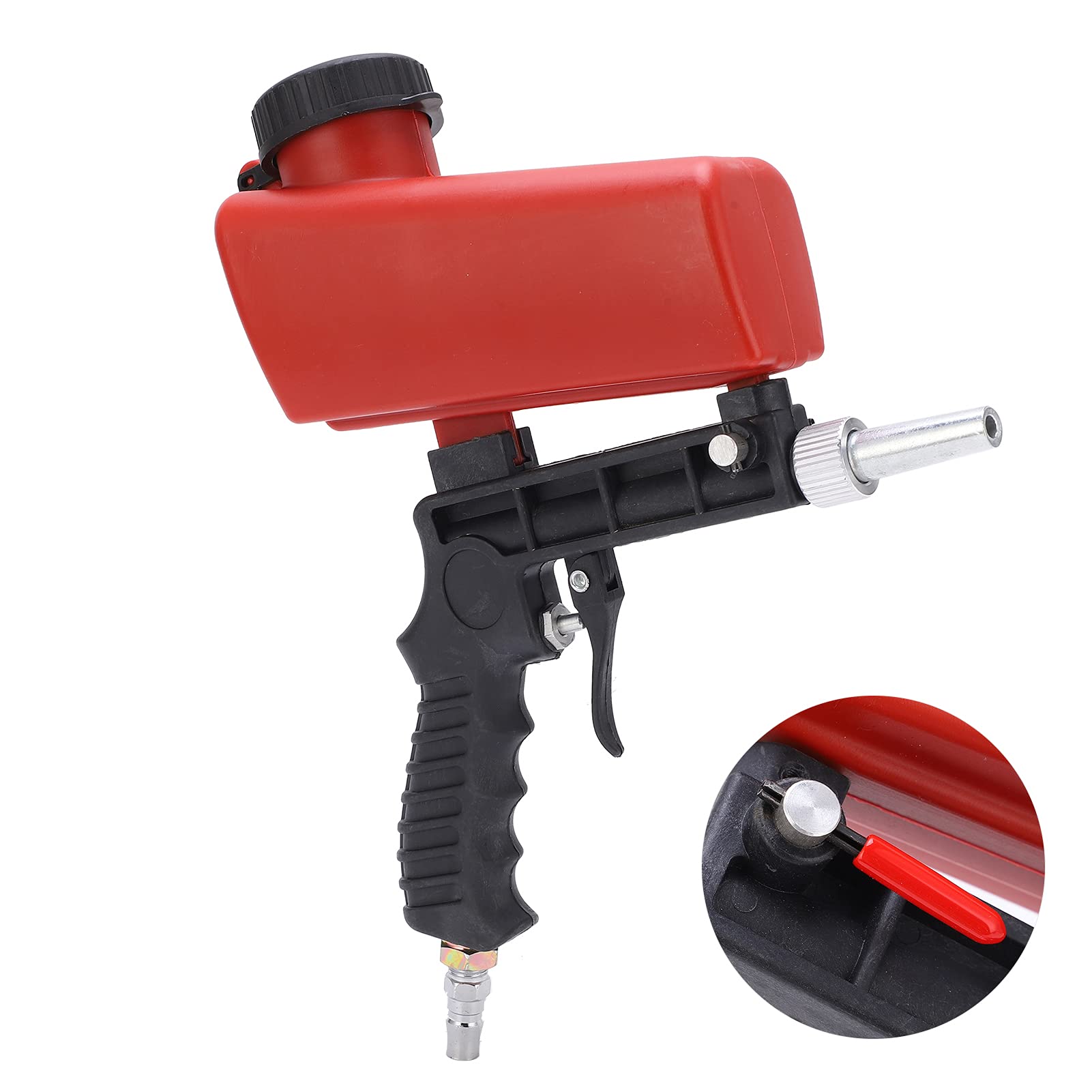 Pistolet de Sablage Pneumatique Portatif Portatif 90psi Sand pour la Réparation de Voiture Automatique