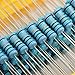 WiMas 1 ohm-1M ohm 1W Resistor 100 Value Metal Film Resistor Resistance Assorted Kit 1000Pcs