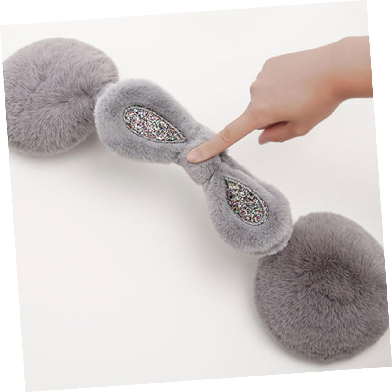 Veemoon Rabbit Ear Muffs Winter For Bunny Ear Ear Warmers Ear Defenders Boys Rabbit Ear Warmer Fleece Ear for