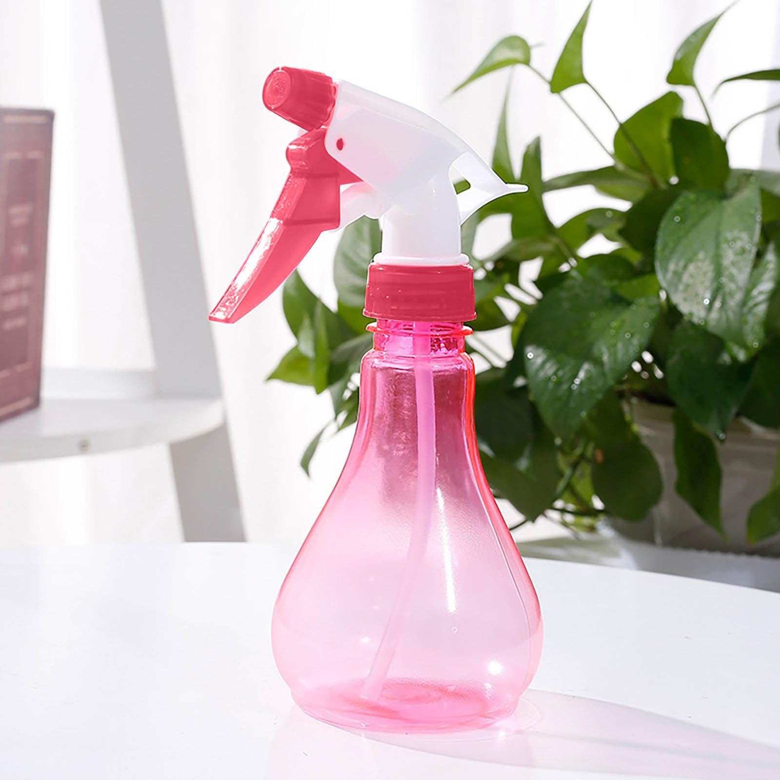 Generic Clear Plastic Spray Bottle, Adjustable Nozzle, Mist/Stream, Leakproof, Ideal for Plants, Cleaning, Hair, Pet Care