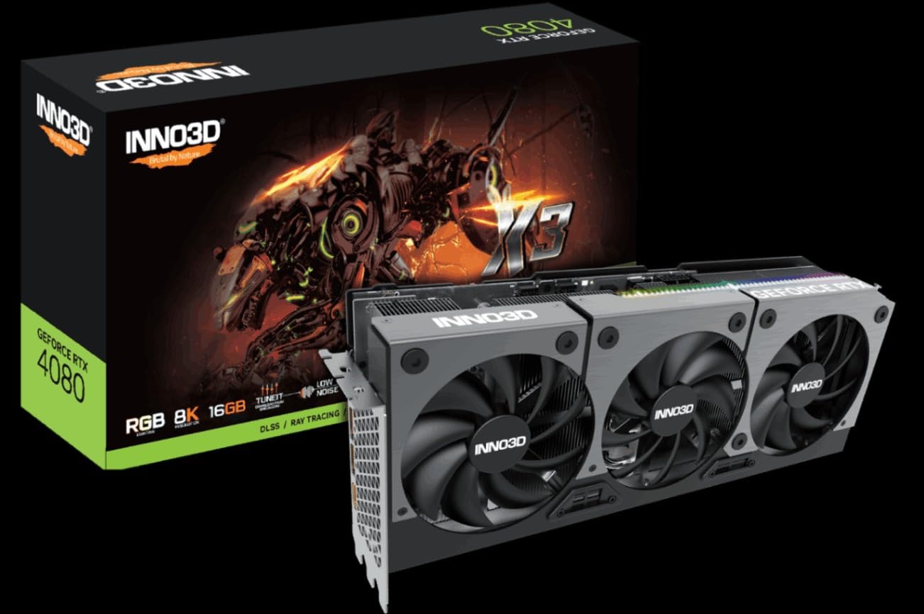 Amazon | INNO3D GeForce RTX 4080 X3 GD4080-16GERX3 国内正規