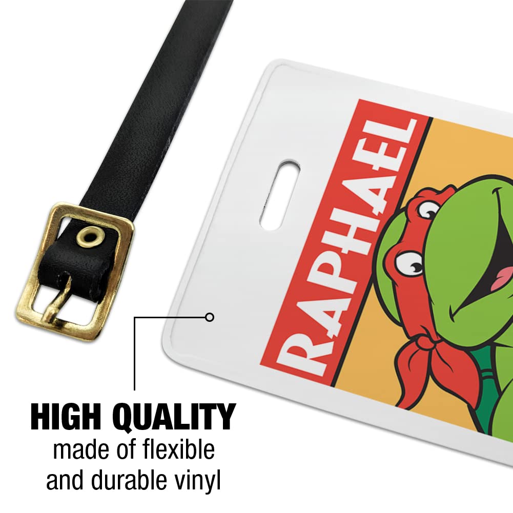 Amazon.com: Teenage Mutant Ninja Turtles Raphael Luggage ID Tags