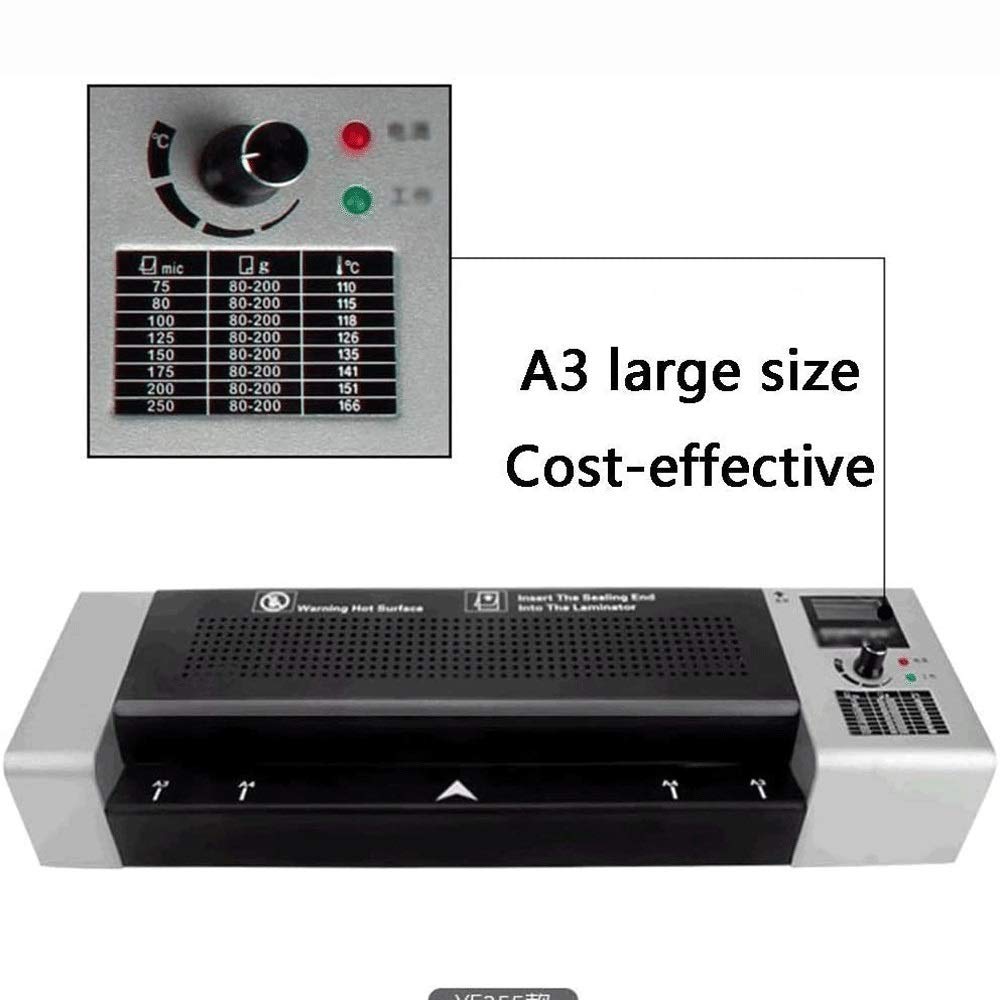 Laminator termiczny, nowa maszyna do laminowania biurowego A4, komercyjna laminator z regulacją temperatury