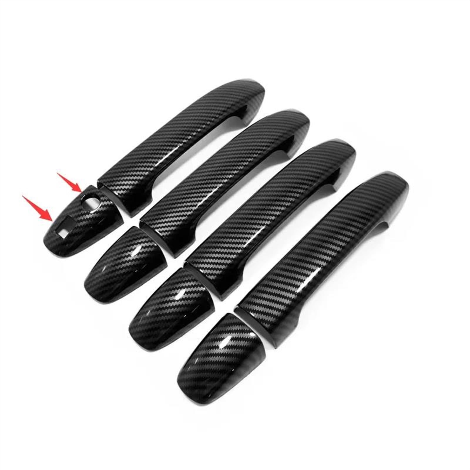KJHOPY Exterior Accessories Car Door Handle Catch Protection Cap Bowl Cover for Benz V Class V260 for Vito W447 16-22 Exterior Door Handle(E)