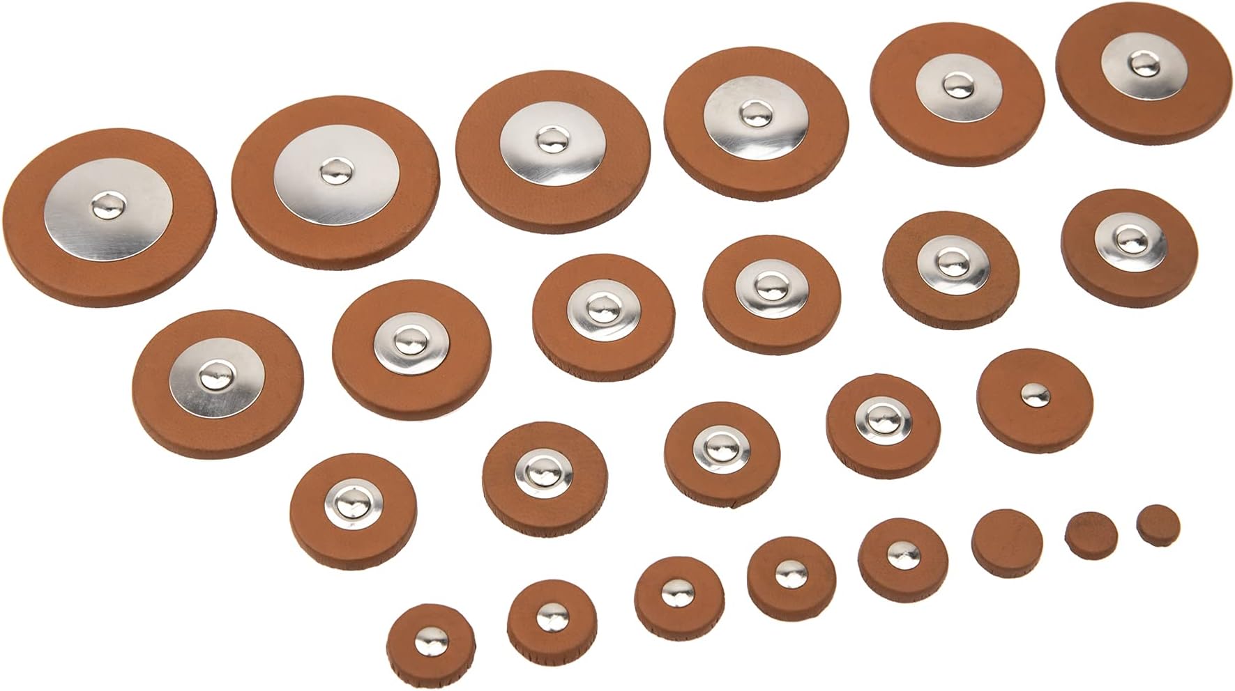 Mowind 26 Pieces Leather Pads Replacement for Alto