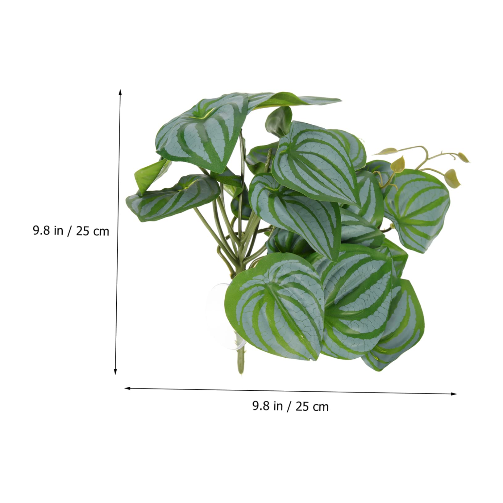 minkissy 10 piezas de decoración de plantas de reptiles simulación plantas falsas decorativas plantas artificiales plantas terrario decoraciones del hogar plantas decorativas reptiles plantas de