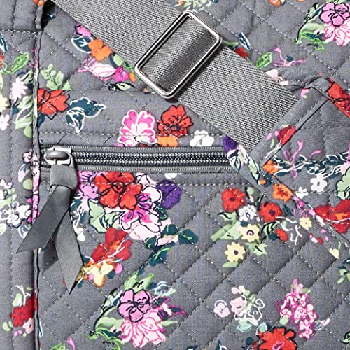 Vera Bradley Women's Large Travel Duffel Bag, Hope Blooms-Recycled Cotton, One Size
