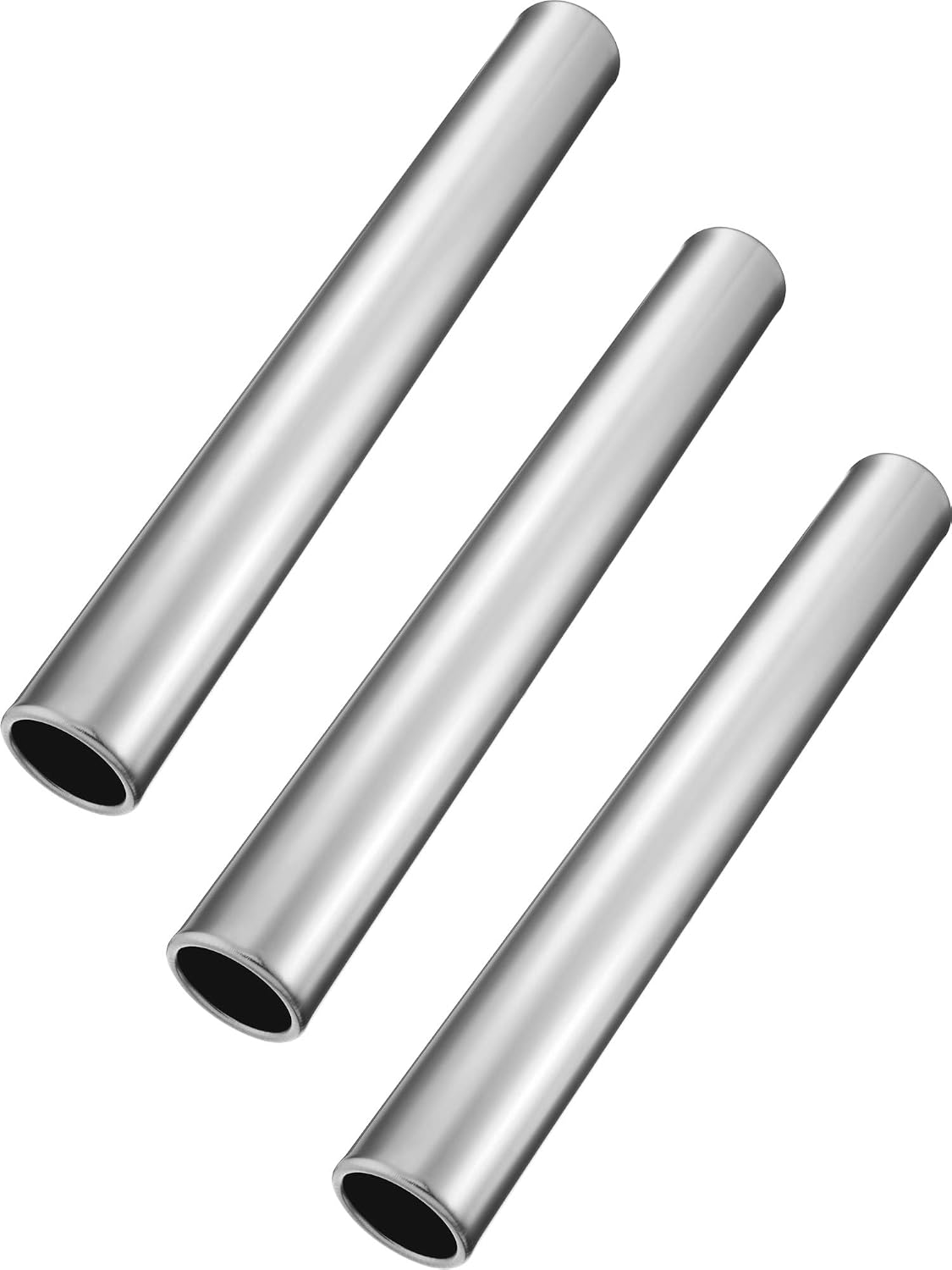 Zhehao Relay Baton Track Baton Aluminum Field Race Batons Running Baton for Students Office Clark Outdoor Field Race Tools, 3 Pieces