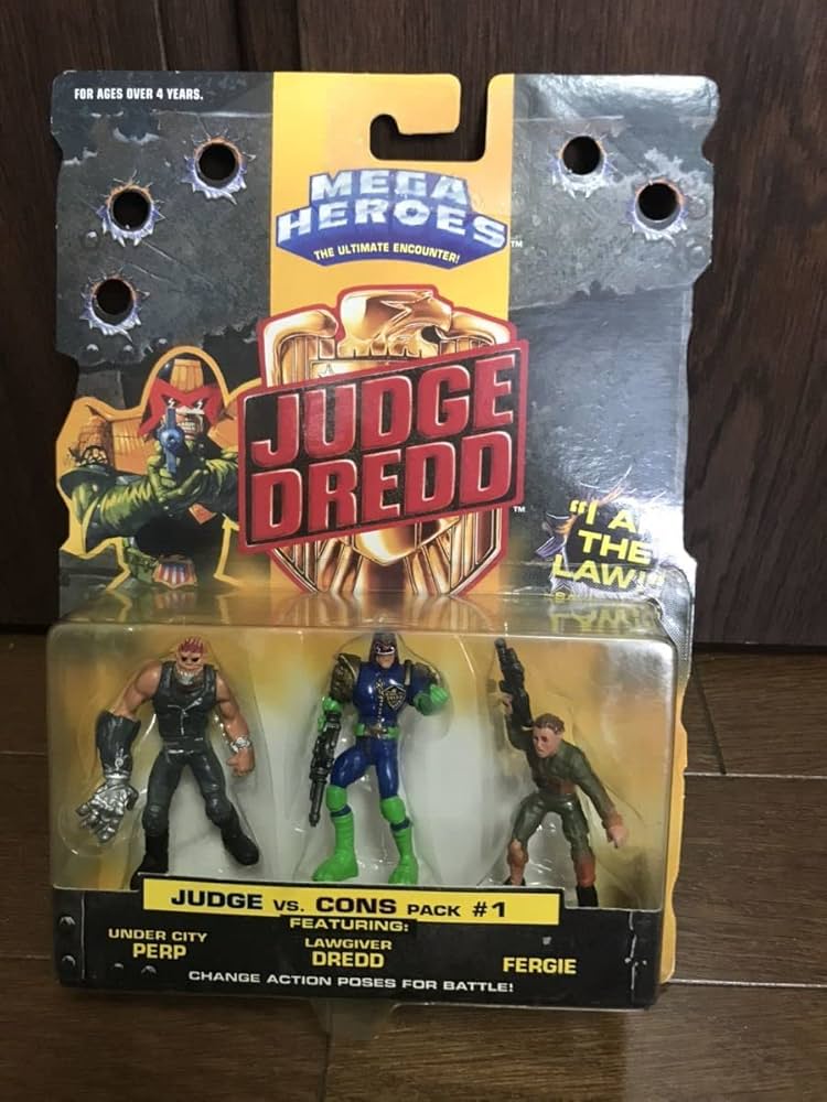 Amazon | JUDGE DREDD マテル mattel アクション フィギュア JUDGE