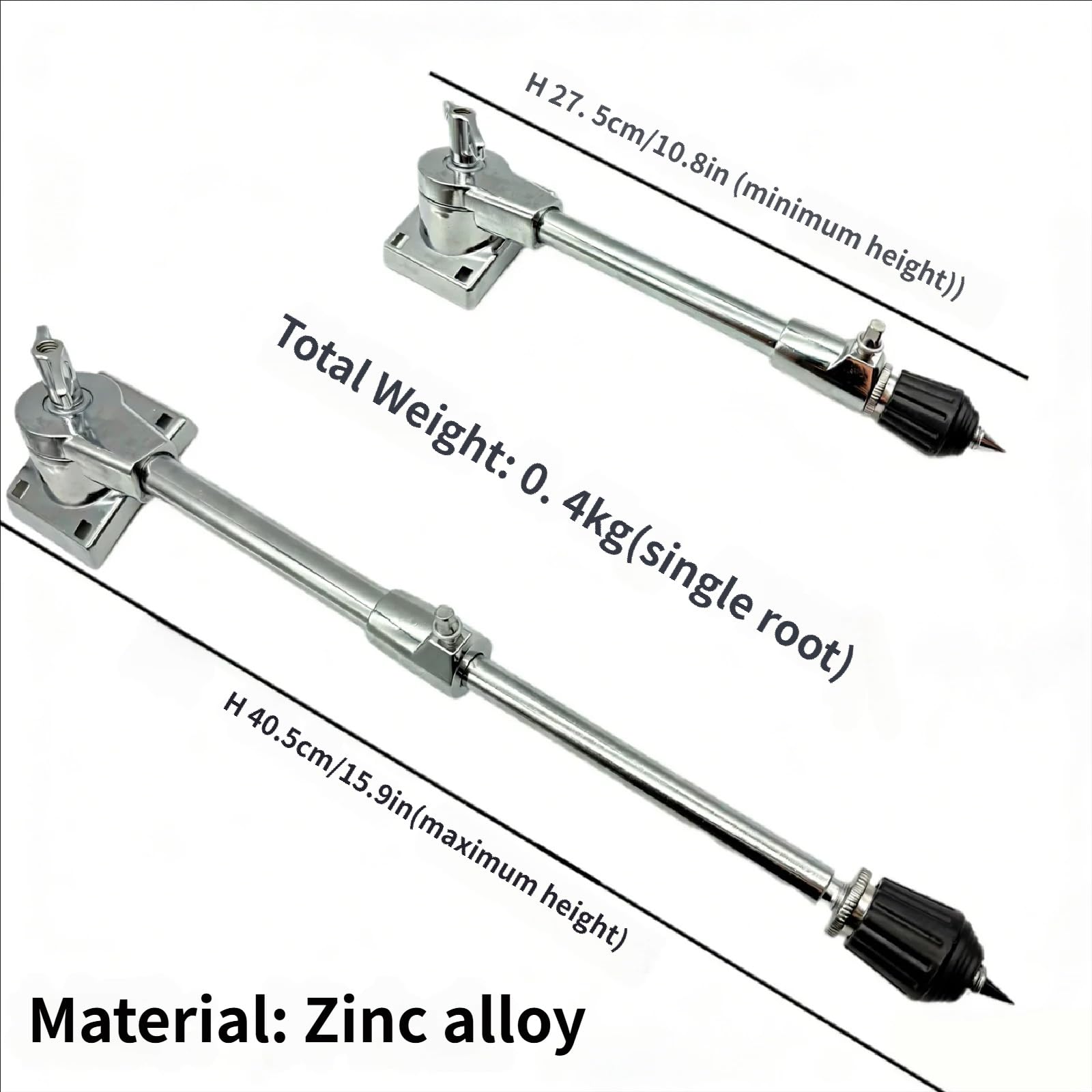 2 Stück rutschfeste Bassdrum Füße, Instrumentenzubehör mit rutschfester Basis, perfekt für professionelle und Anfänger Schlagzeuger, Bassdrum Füße, Instrumentenzubehör