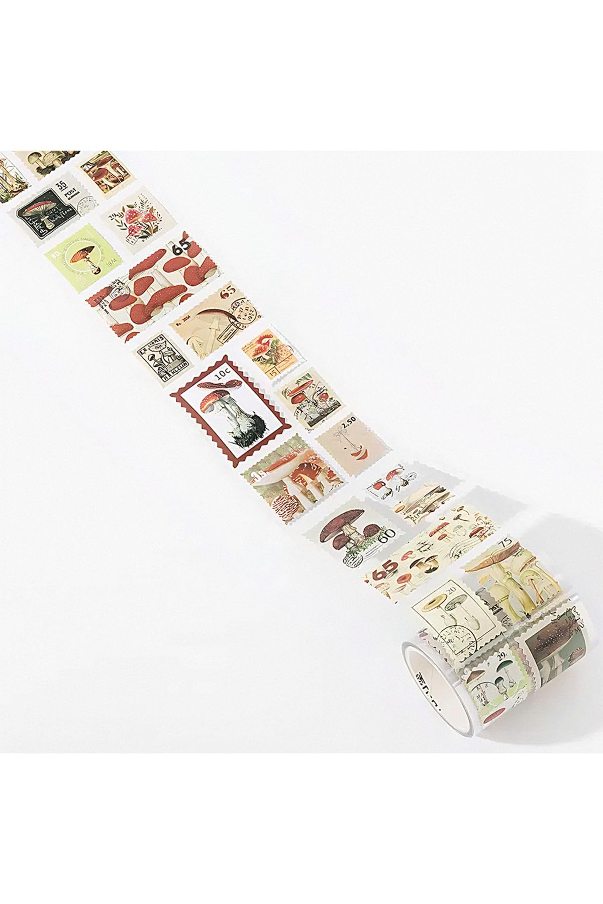 GUGUK Mushroom Collect Temalı Rulo Sticker • Bullet Journal
