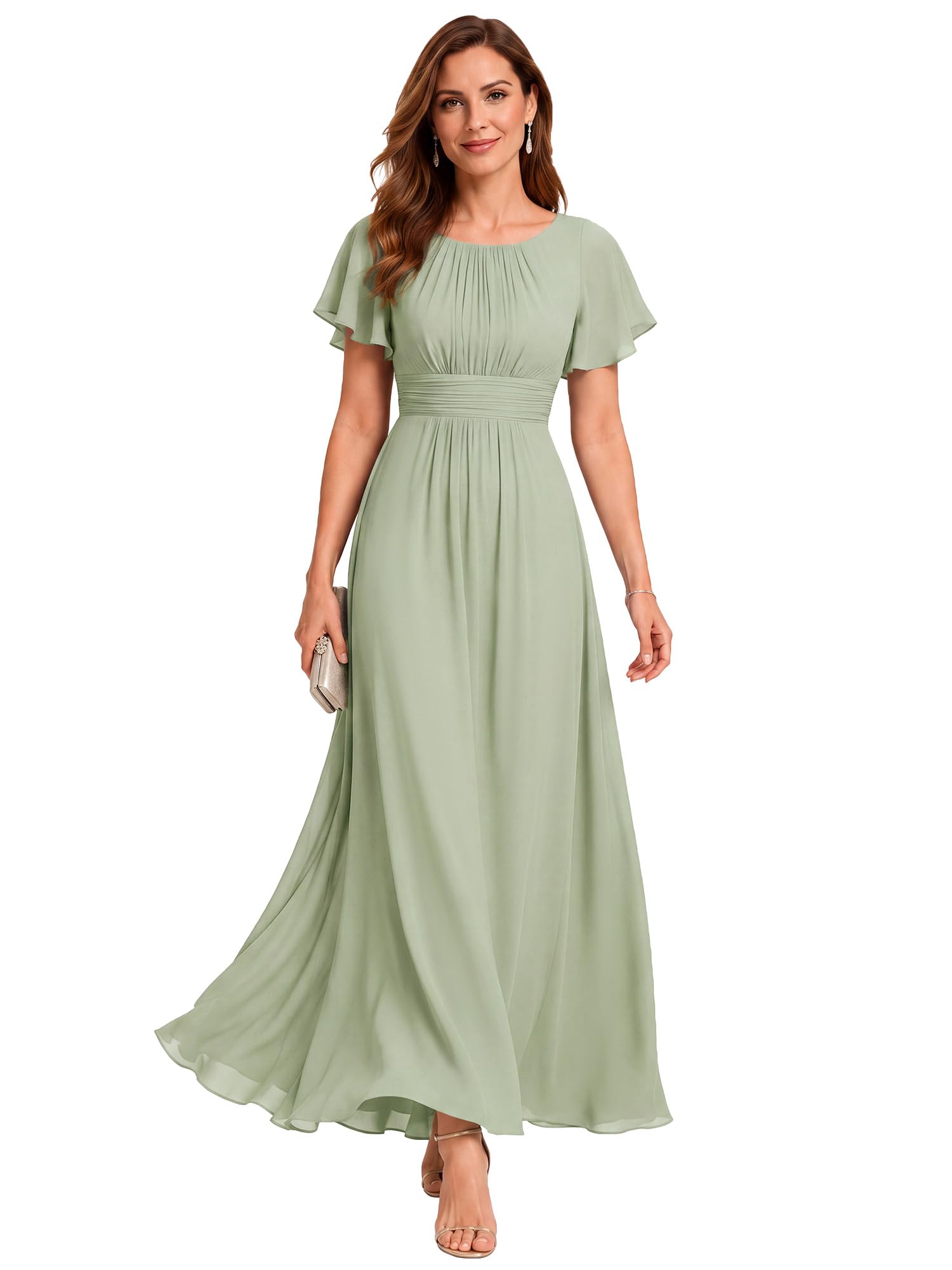 Ever-Pretty Women's Chiffon Formal Dress Mother of the Bride Dresses