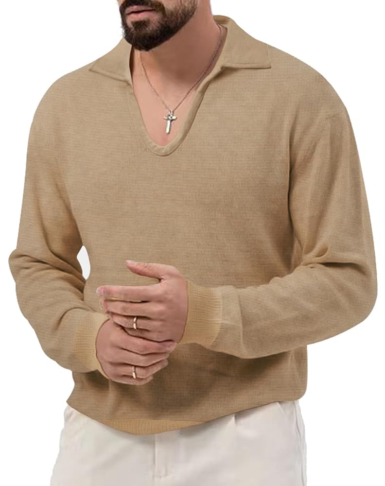 HUF ポロシャツ ワッフル生地 L ベージュ MEGABLAST POLO TOP / HUF ポロシャツ 半袖ポロ（ポロシャツ