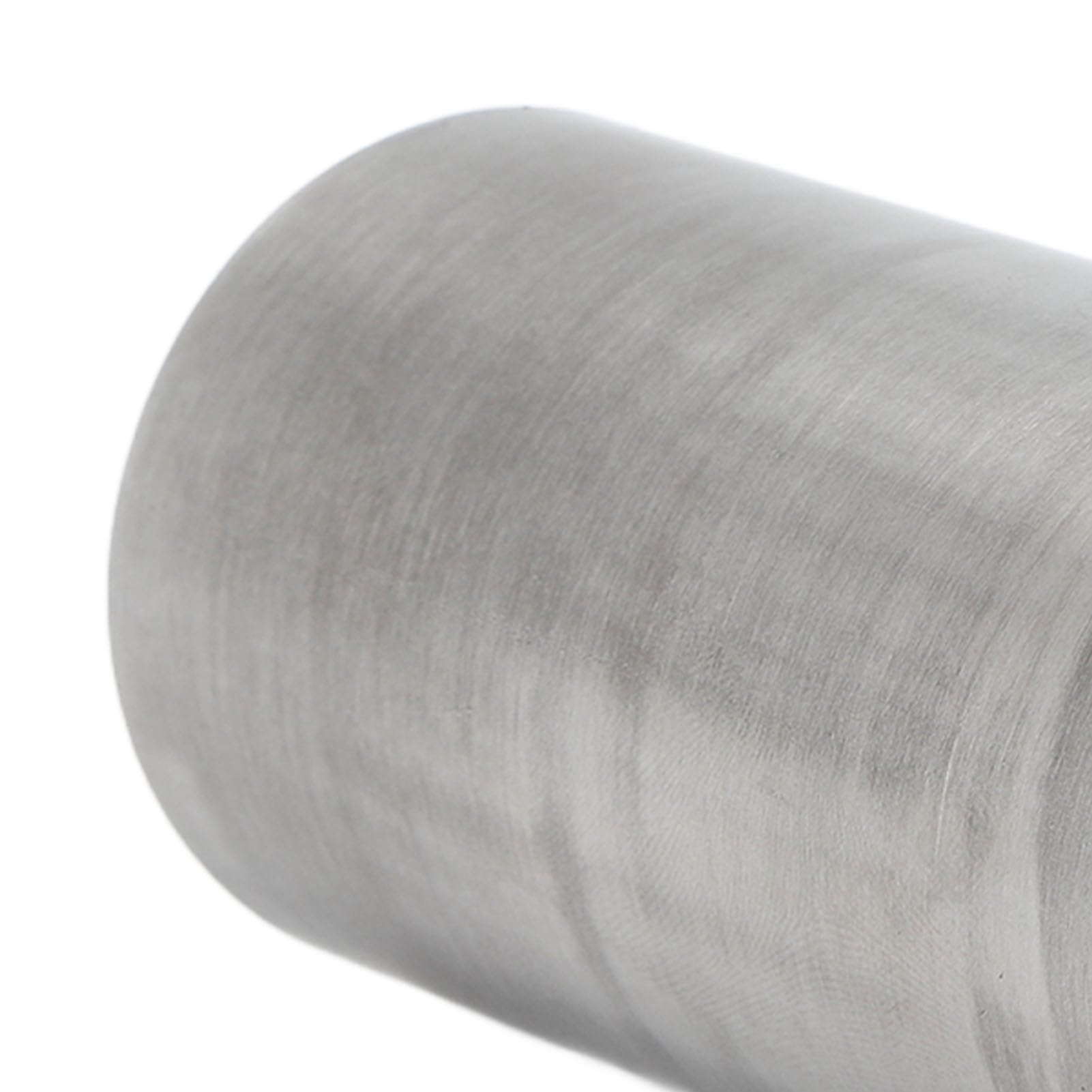 Qiilu Moto Tuyau D'échappement Catalyseur en Fer Avant Moyen Silencieux D'échappement Catalyseur Universel pour Moto (53 * 100mm)