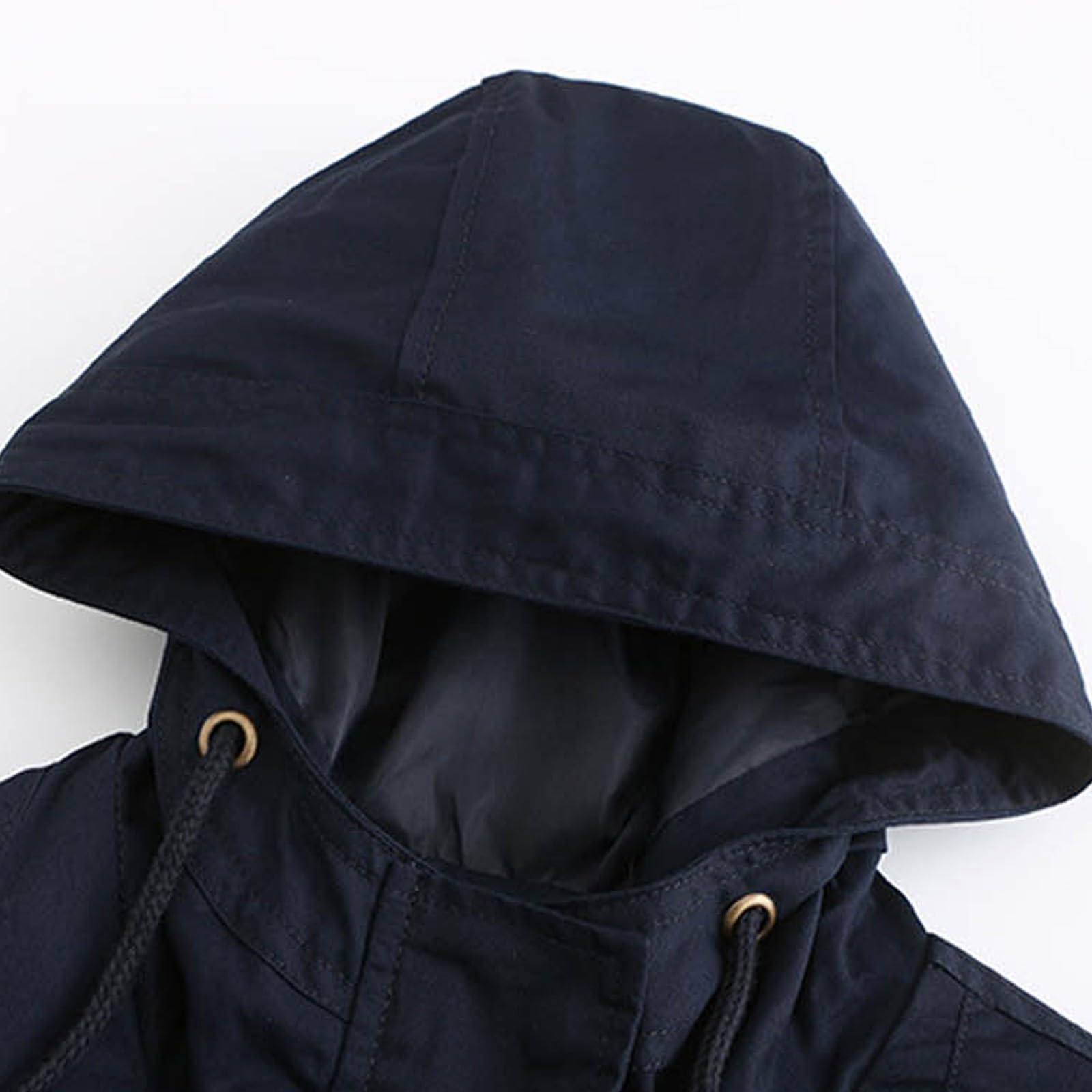 Generisch Chaqueta de forro polar para mujer, chaqueta ligera para mujer, abrigo activo para exteriores, cortavientos con capucha, ligero, talla grande para niñas