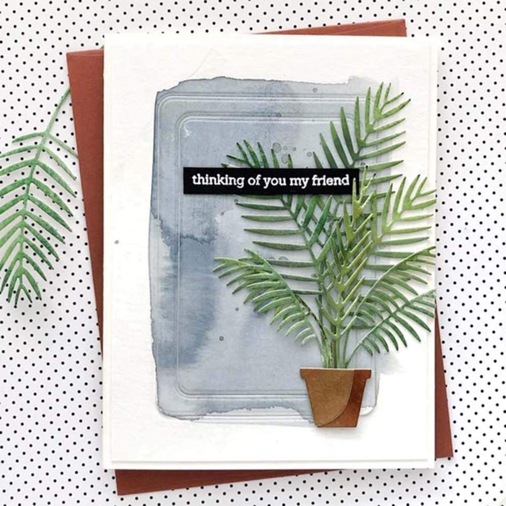 Acquista Foglie di taglio di petali di piante Fustelle in metallo Timbri artigianali Carta per goffratura fustellata Crea stencil in Italia a partire da 1.59