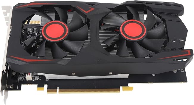 ciciglow 2GB GDDR5 Graphics Card, Video Card GPU for Gaming 192BIT Core Width 783MHz Core Frequency with HD Multimedia Interface, DVI, VGA for PC Computer Work