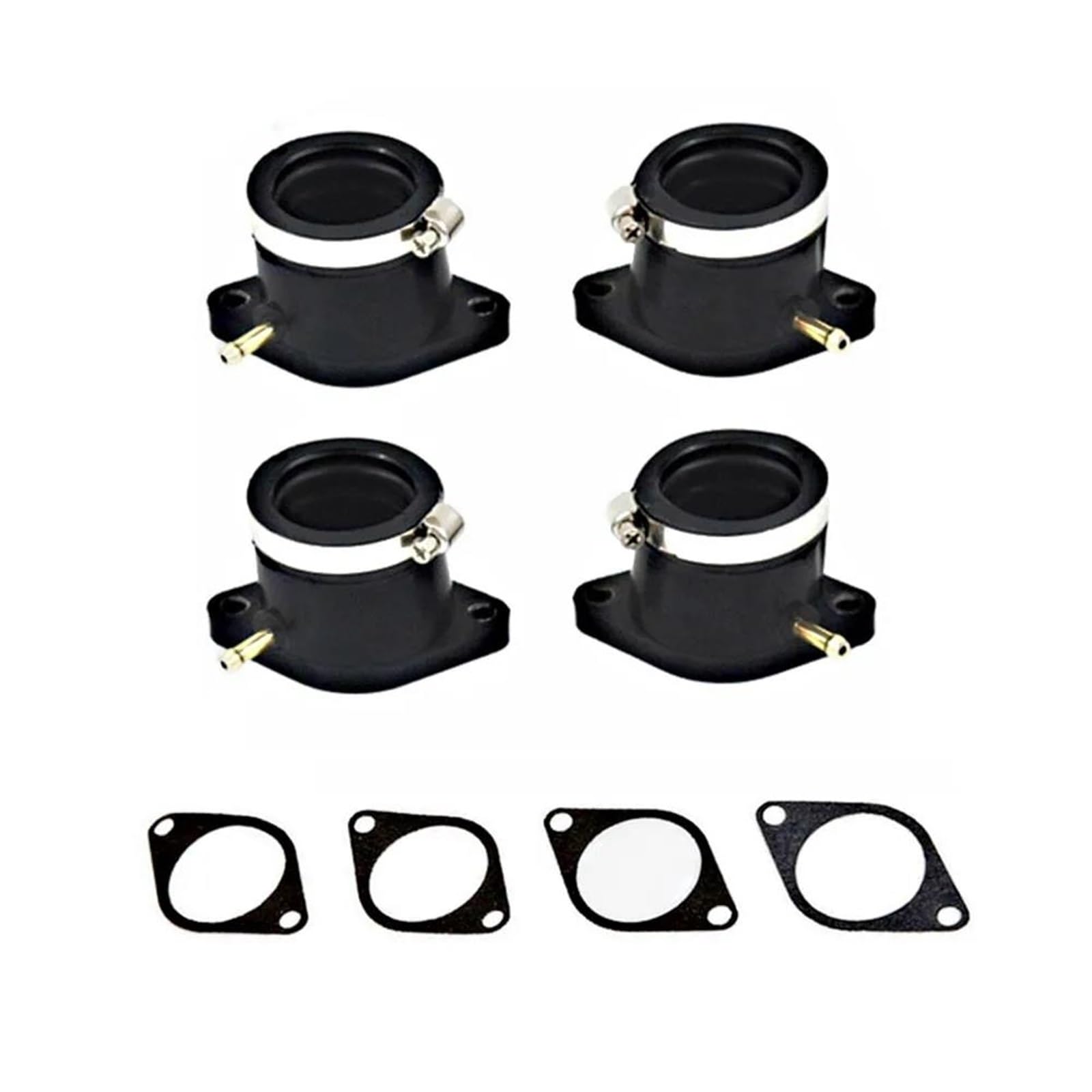 Btwsrx One Color Carb Inlet Manifold Motorcycle Carburetor Manifold Intake Pipe For Seca 750 Maxim 650 1981-1983 5G2-13586-02-00 Carb Joint Boot Interface Adapter Rubber Boots Pipe