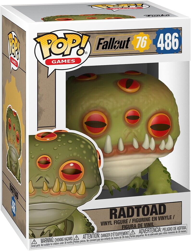 Amazon.com: Funko Pop Games: Fallout 76 - Radtoad : Toys & Games