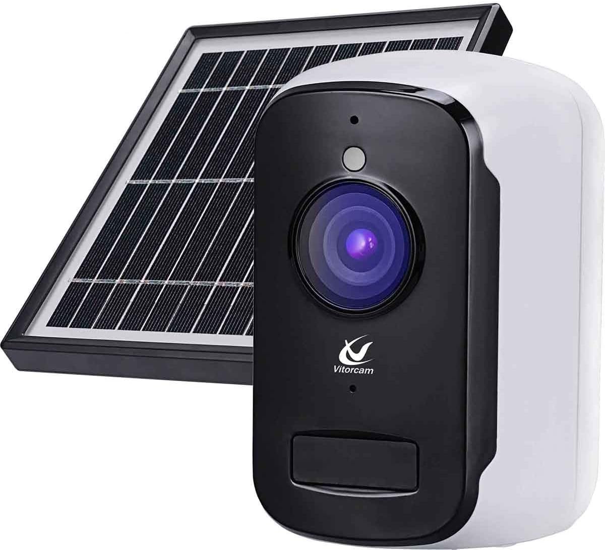80% оƒƒ Dіѕсоunt Vitorcam Wireless Rechargeable Battery Powered with Solar Panel WiFi IP Surveillance Home Security Camera, Night Vision, Human Motion Detection, 2-Way Audio, IP65 Waterproof A2+