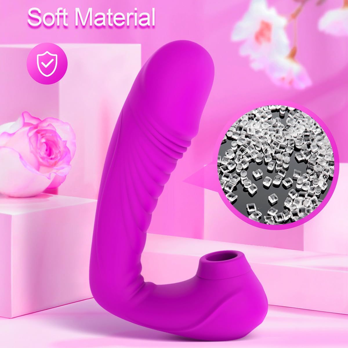 Vibratoreper Donna Professionale Clotoride Wireless Sexytoysys Coppia Dildo Vibratoriper Donne Realistico Vibratori Clitoride Vibratore Uomo Ovetto Vibrante con Telecomando Sex Toys 10 Modalità, W16