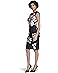 Calvin Klein Cap Sleeve Floral Scuba Sheath - #3 of 5