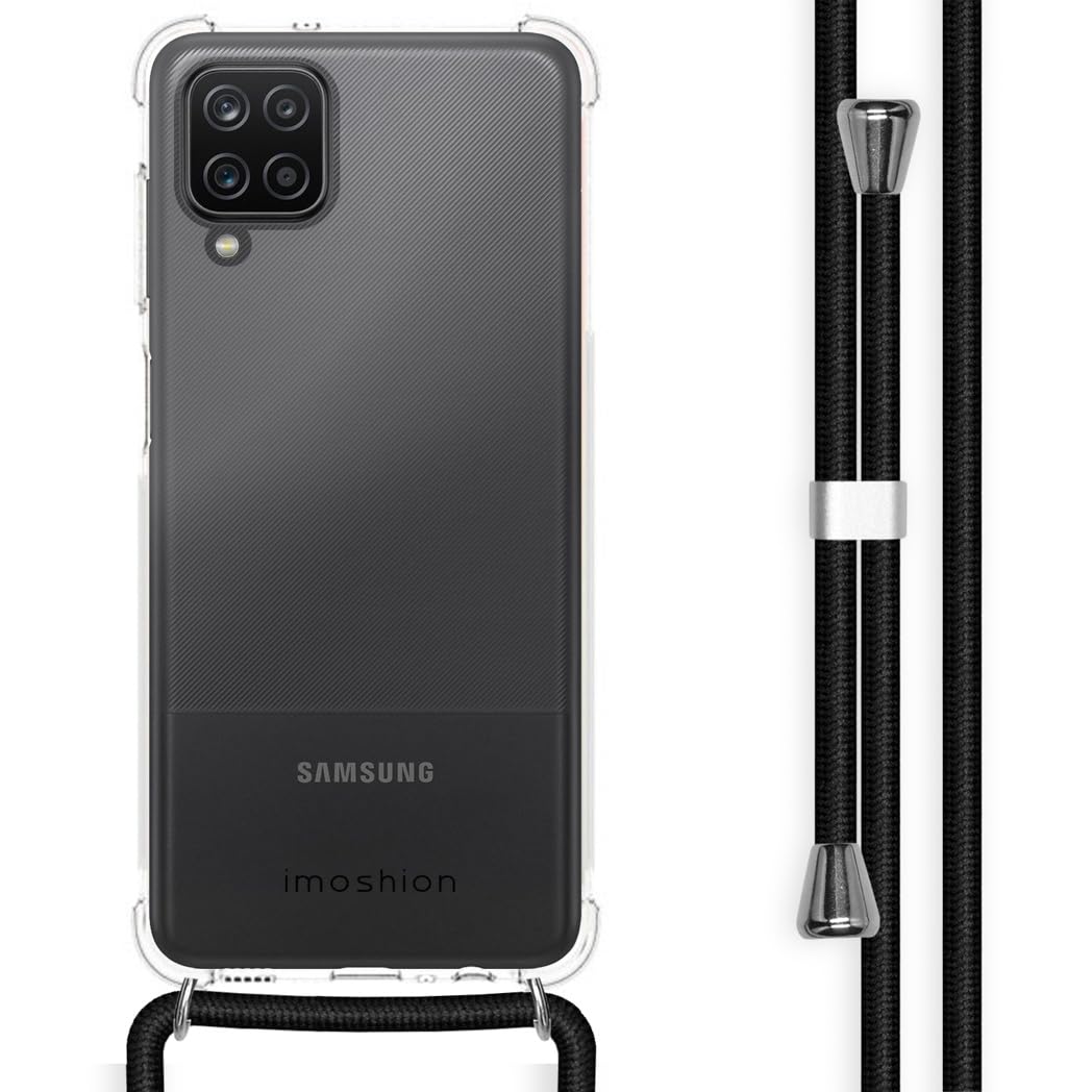 iMoshion Hlle mit Band - Geeignet fr Samsung Galaxy A12 - Schwarz: Amazon.de:  Elektronik & Foto