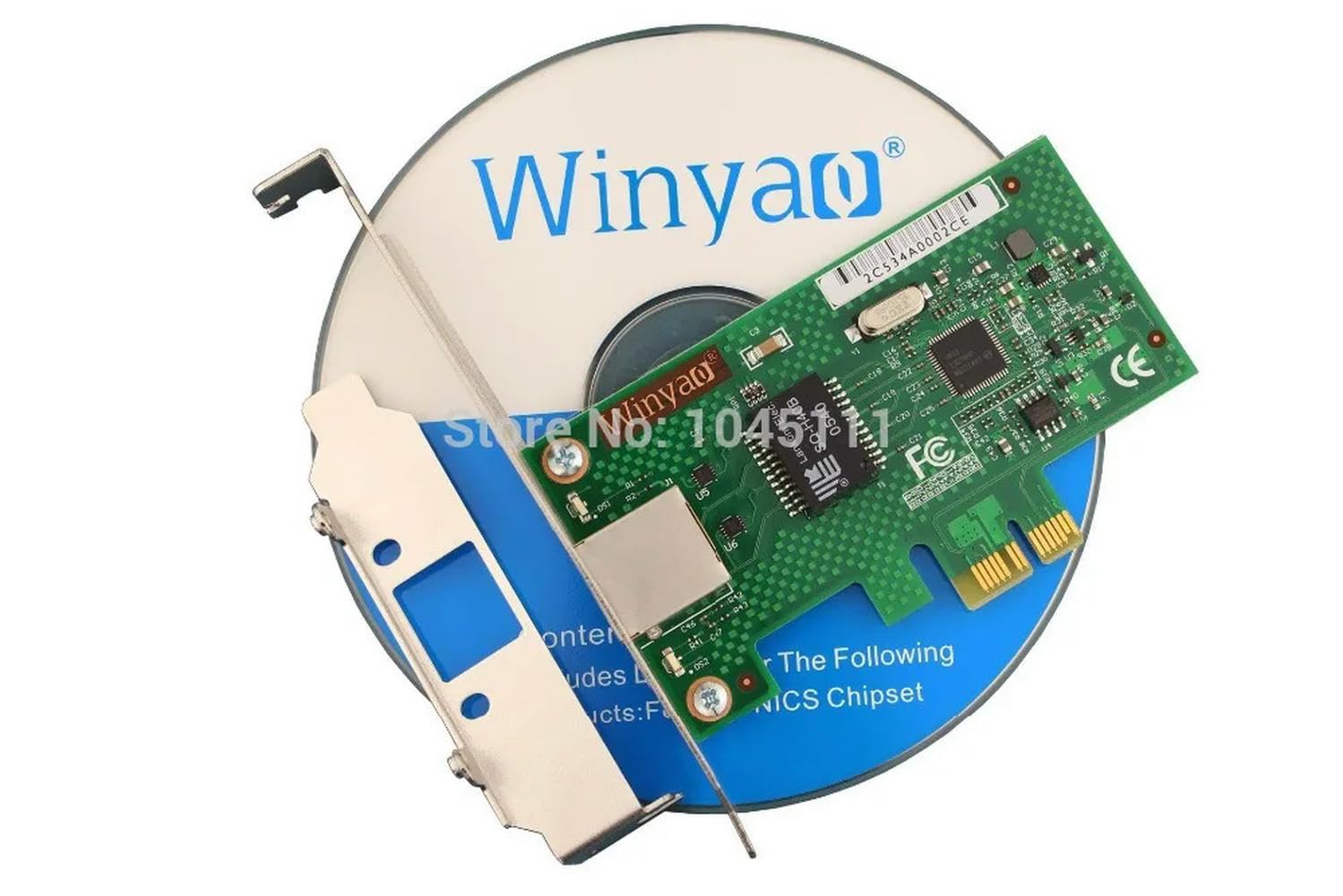 Generic for WYI210T1 PCI-E X1 Server Gigabit Ethernet Network Adapter Card I210T1 Chipset ESXI5.5 Desktop 82574L, 6924023109189