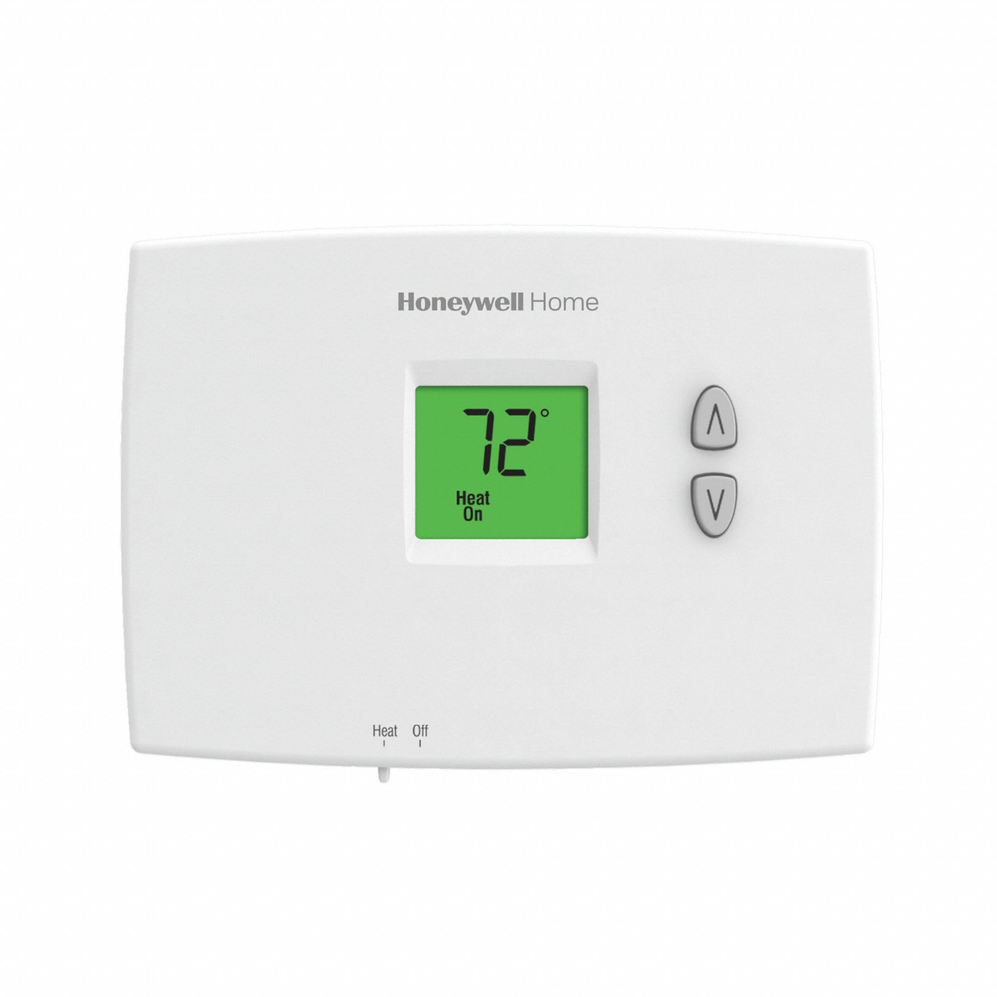 TH1100DH1004 Horizontal PRO 1000 Non-Programmable Thermostat Heat Only Dual Powered Backlit