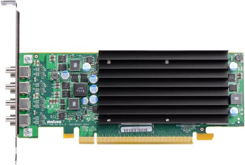 Matrox C420 Graphic Card - 2 GB GDDR5 SDRAM - PCI Express 3.0 x16 - Half-Length/Low-Profile C420-E2GBLAF