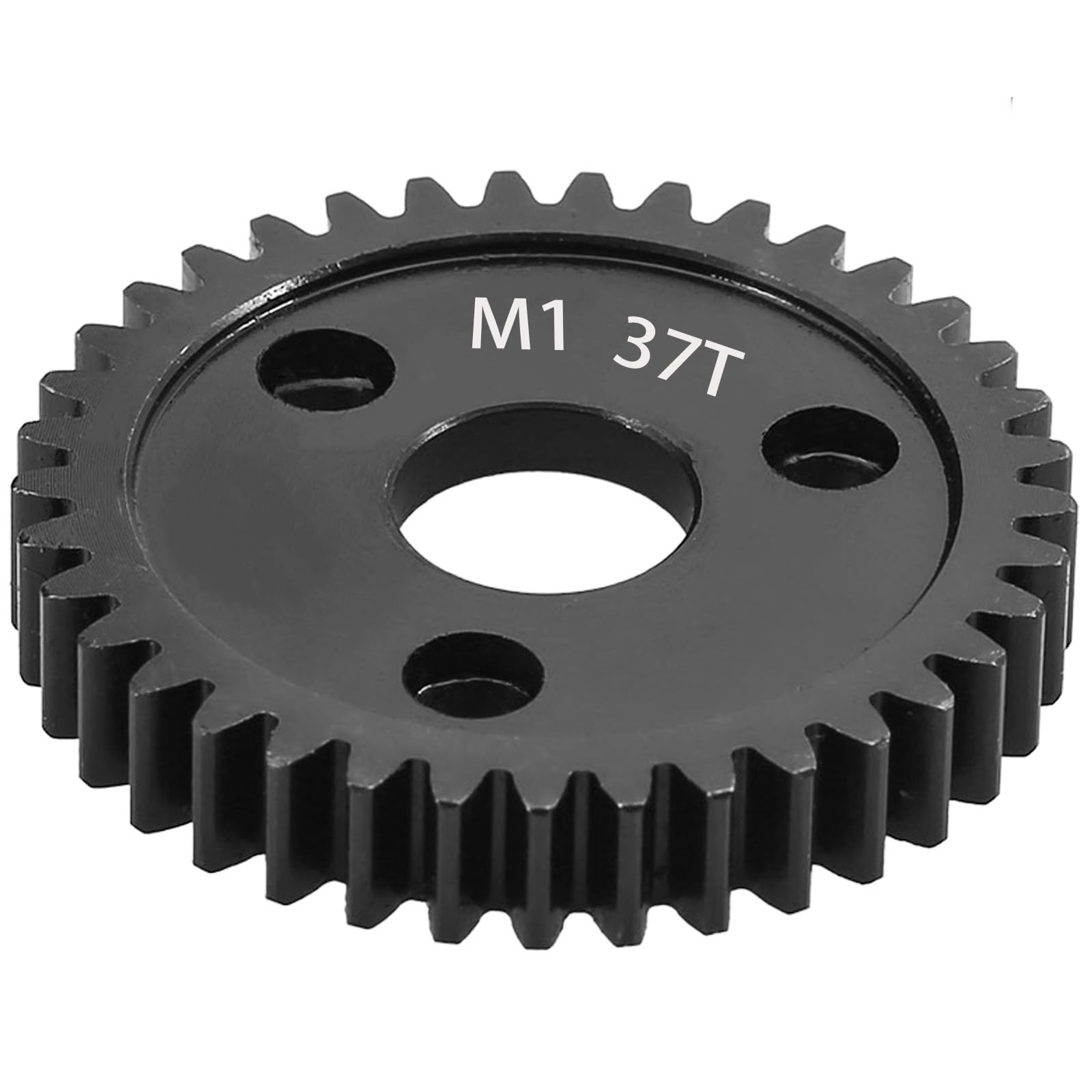 37-Tooth M1 Spur Gear 1.0 Metric Pitch, Hardened Steel Upgrades Main Gear 31T 33T 35T 37T 39T 41T 43T 45T 47T 49T 51T Spur Gear Mod 1 Fit for TRAXXAS Slayer Pro 4X4 Revo 3.3 ARRMA HPI HOBAO LOSI (37T)