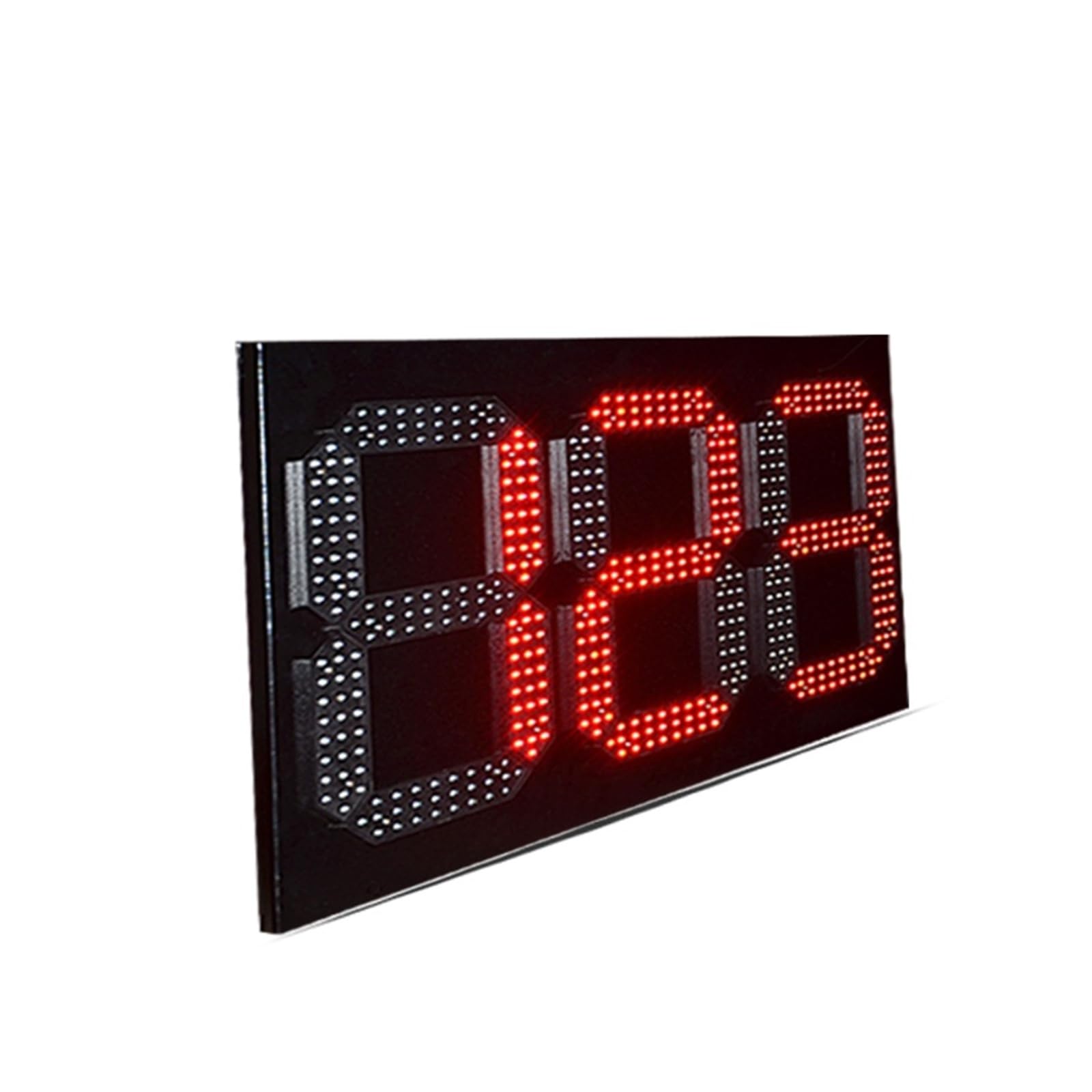 Zewnętrzny cyfrowy ekran LED 10-calowy 3-cyfrowy wyświetlacz odliczania dni do reklamy biznesowej Odporność na warunki atmosferyczne IP65 Jasny wyświetlacz
