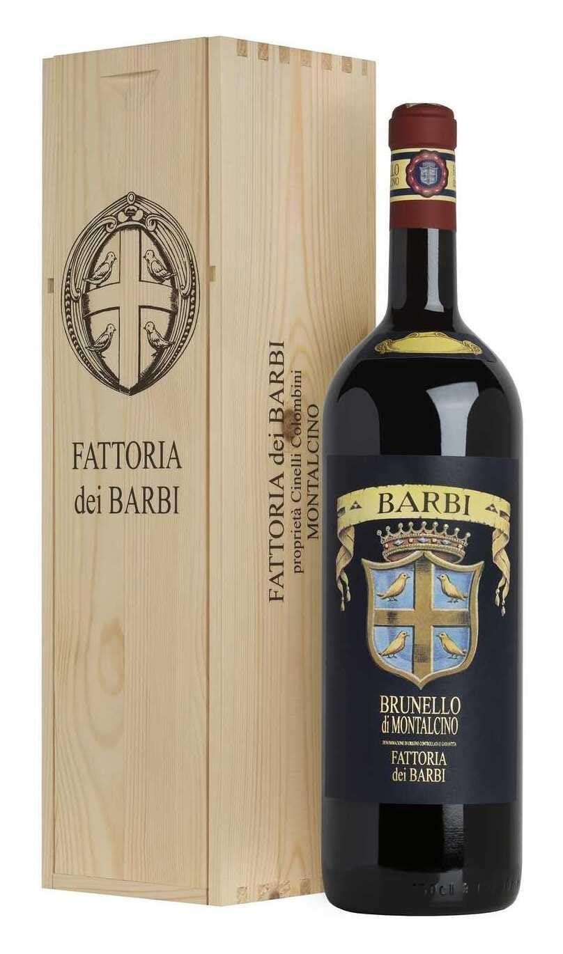 Magnum 1,​5 Litri Brunello di Montalcino "​Etichetta Blu" 2018 DOCG In Cassa Legno