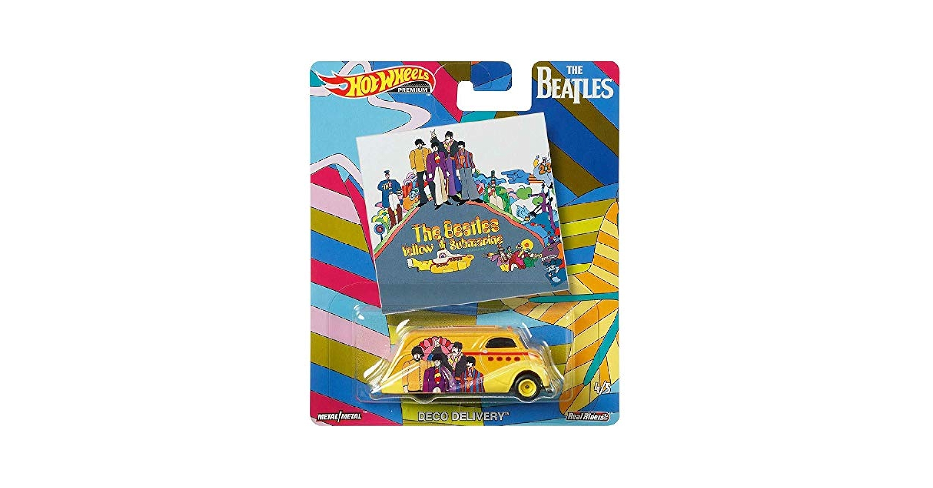 Amazon.com: Hot Wheels The Beatles Series Deco Delivery 4/5