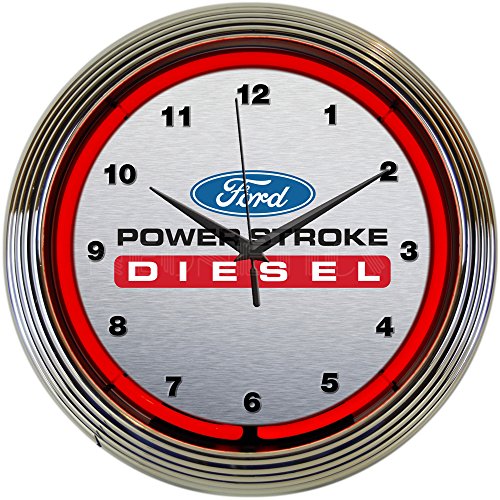 Neonetics 8 FRDPS Ford Power Stroke Diesel Neon Clock