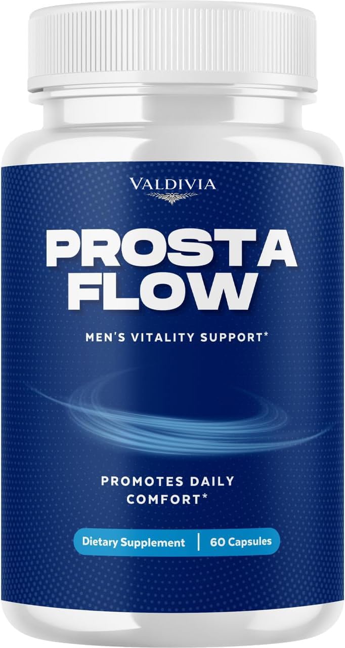 ProstaFlow Capsules - Official Prosta Flow Prostate Health Supplement Support Capsules Natural Ingredients - Maximum Strength, Premium Advanced Formula Health & Wellness, 60 Capsules for 1 Month