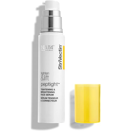 StriVectin Tighten & Lift Peptight Tightening & Brightening Face Serum with Peptides for Even Skin Tone, 1.7 Fl Oz